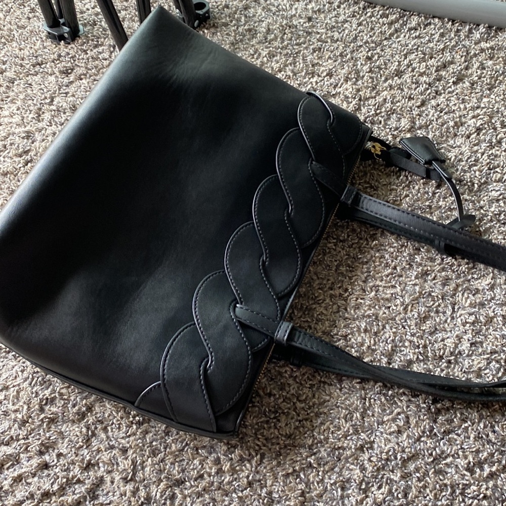 Nine West Black Shoulder Purse - Picture 6 of 14